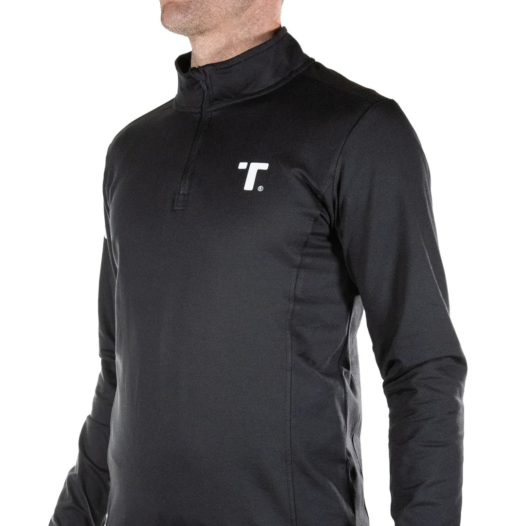 TRU 851 - Quarter Zip - Black - Trusox - NUMBER 10