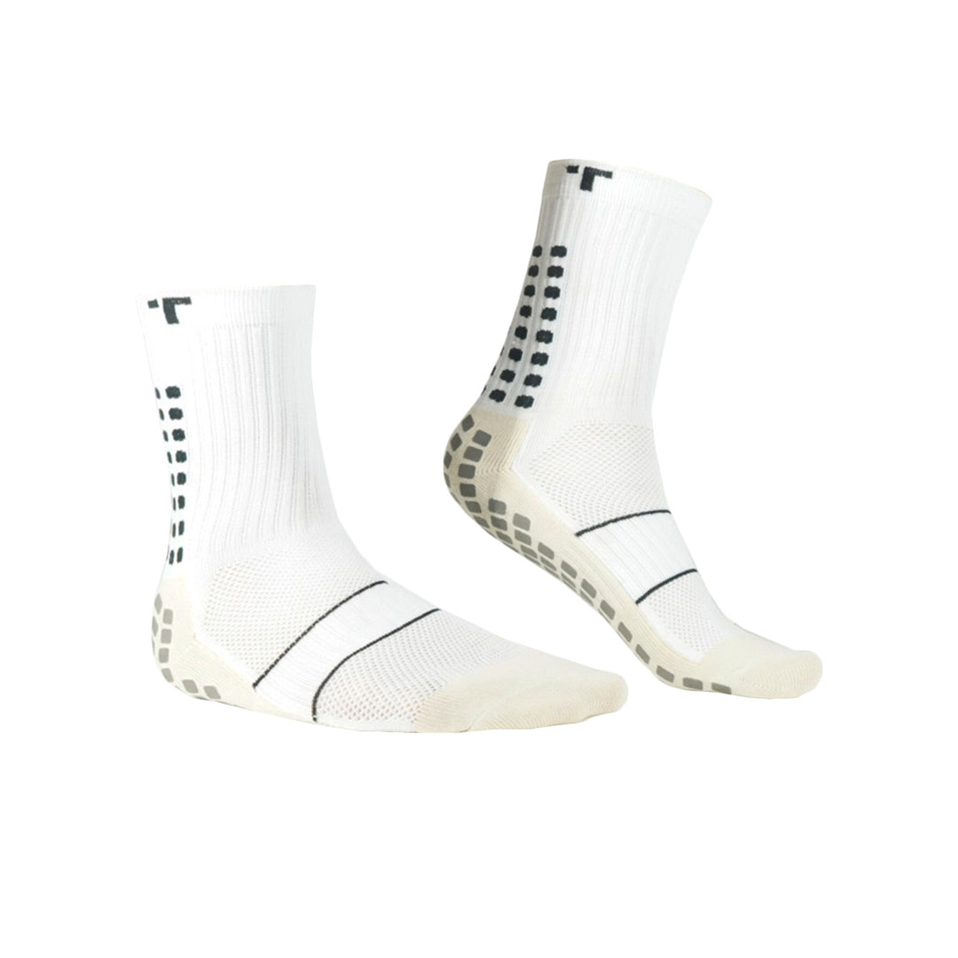 Mid-Calf Cushion 3.0 White/Black - Trusox - NUMBER 10