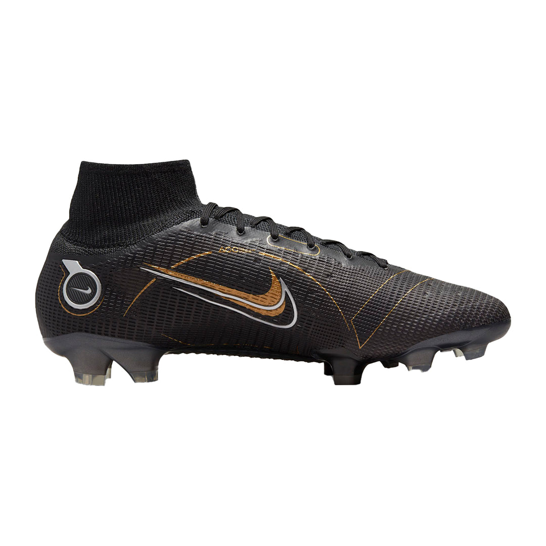 Mercurial Superfly 8 Elite FG Black/Metallic Gold - Nike - NUMBER 10